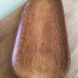 Wooden presentation dish coconut tree