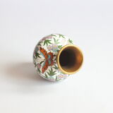 Cloisonné enamel butterfly vase, China 1950s