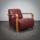 Pair of Hemingway lounge chairs by Hugo de Ruiter, Netherlands, 1990s
