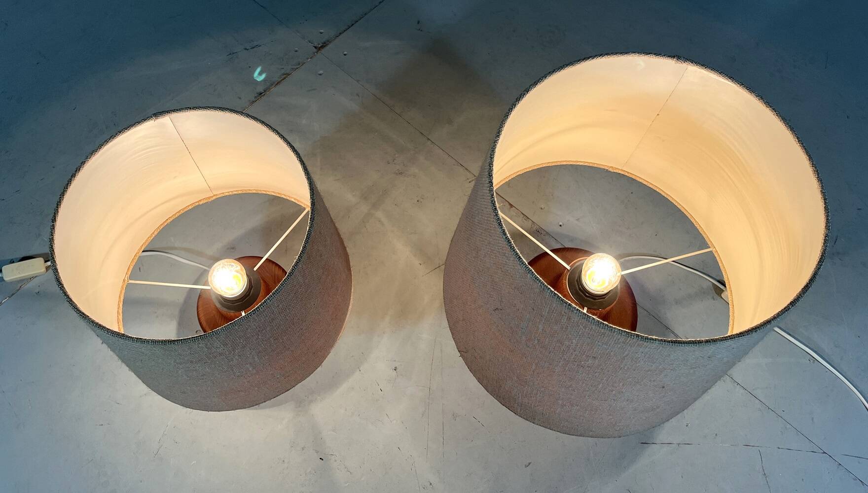 Bestform teak table lamps 1960’s