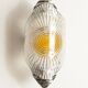 Rare Murano chrome sheet wall light 1960