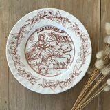 Vintage dessert plates