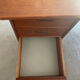 Vintage double-sided Danish teak desk