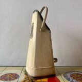 Art Deco coal bucket in enameled sheet metal
