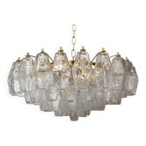 Lustre Spoutnik en verre de Murano