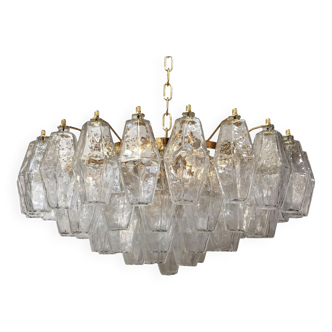 Impressive Murano Glass Sputnik Chandelier poliedro