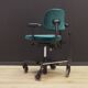 Green office armchair, Danish design, 1970s, production: Denmark