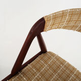 Teak chairs by Kai Kristiansen model 31 1970s