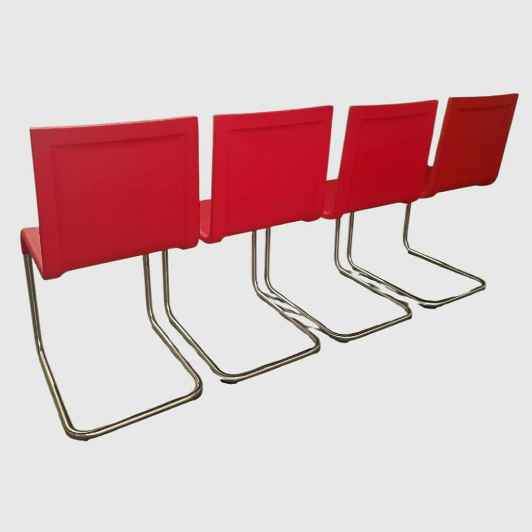 Rare set of 4 Vitra .05 chairs – Design by Maarten Van Severen