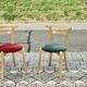 Pair of chairs by jl moller danmark 1960