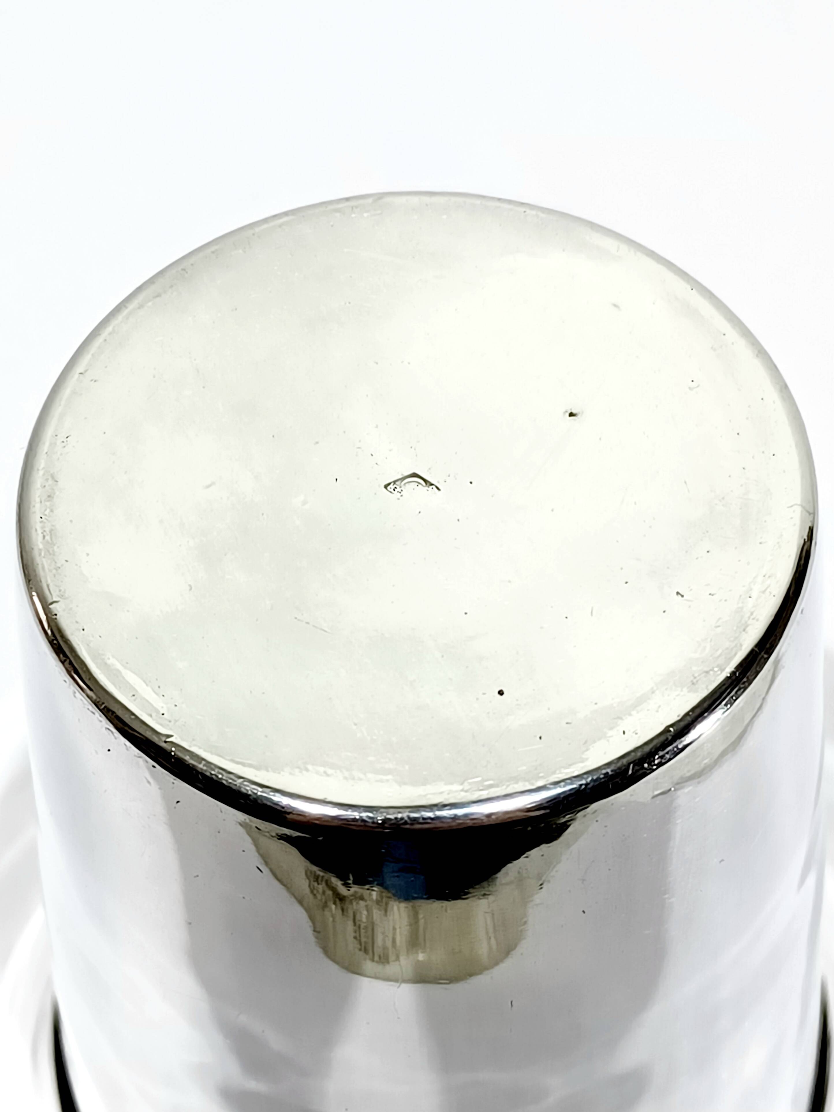 Solid silver boarding timpani