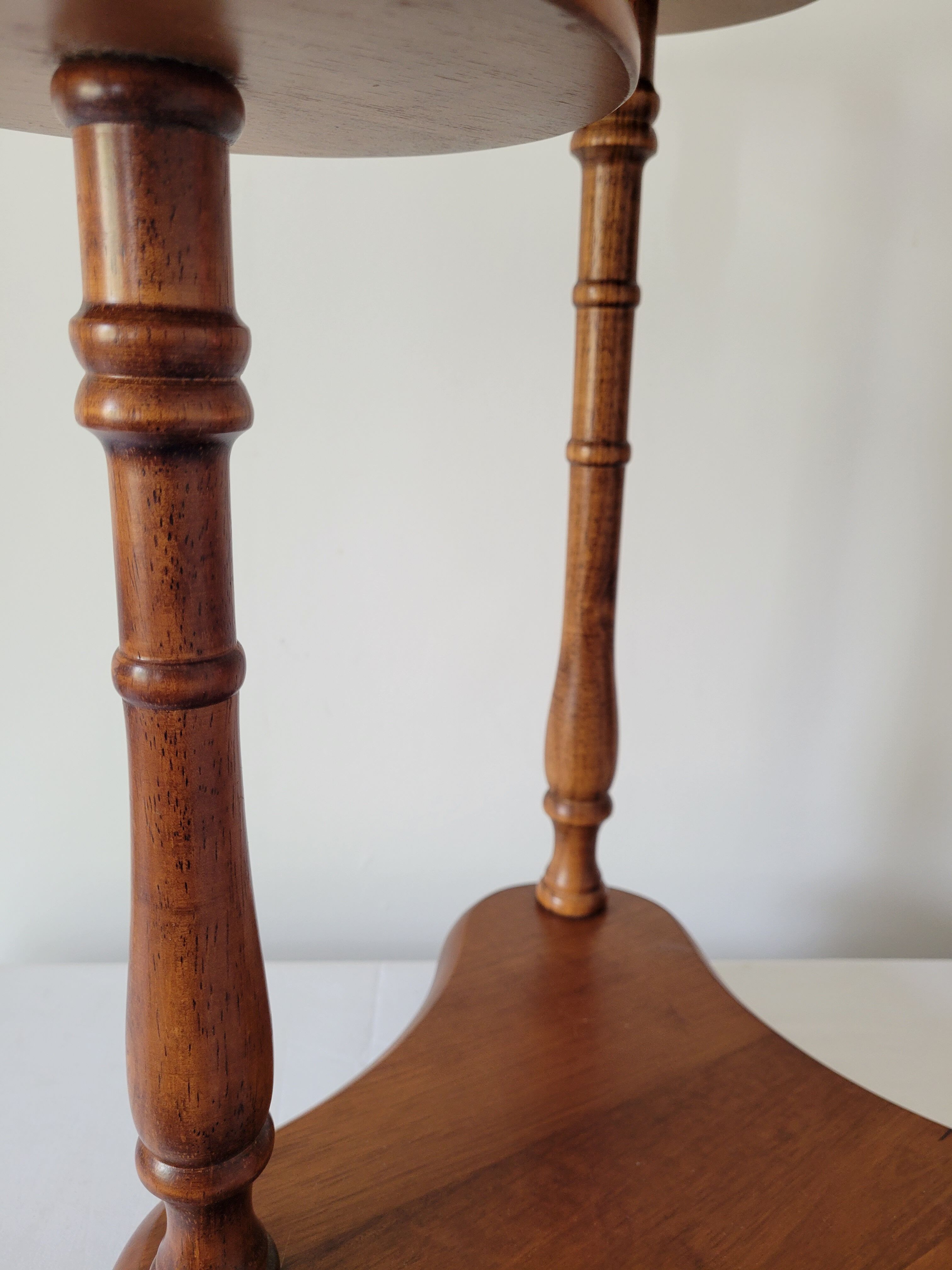 Bamboo faux plant holder