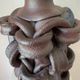 Danish studio pottery ceramic lamp, 1960s