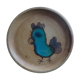 Vallauris pottery plate La Colombe
