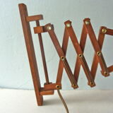 Le Klint accordion scissor wall light by Erik Hansen from the 60s