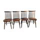 Series of 4 scandinavian chairs