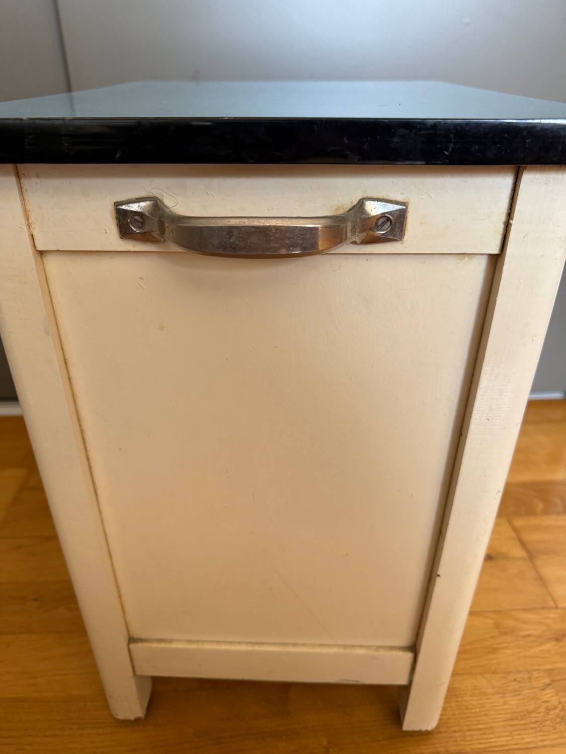 Vintage 1950s Formica storage stool