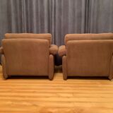 Pair of Coronado armchairs, designed by Tobia Scarpa, C&B Italia, 1960s