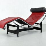 LC4 by Charlotte Perriand, Le Corbusier and P. Jeanneret for Cassina - 1990