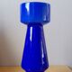 70s blue vase