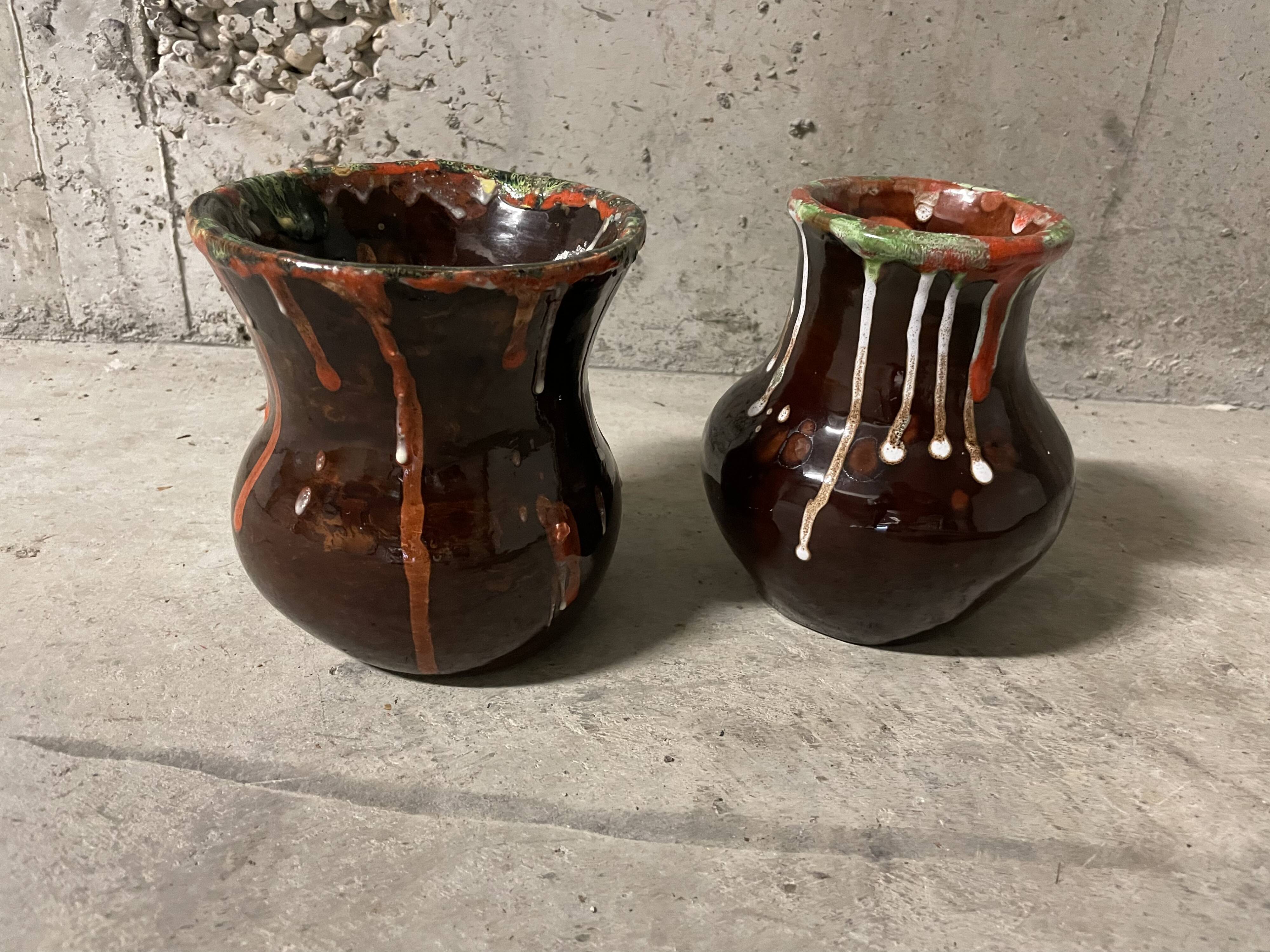 Pair of vases Vallauris
