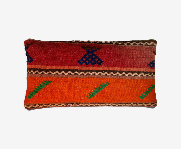 Housse de coussin turque faite à la main, 30 x 50 cm