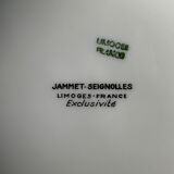 Jammet Seignolles Limoges porcelain and gold cup