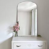 Beveled art deco mirror