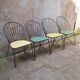 Set of 4 chairs by J.O. Waldar & V. Möldhammer for Sonett Karl Fostel