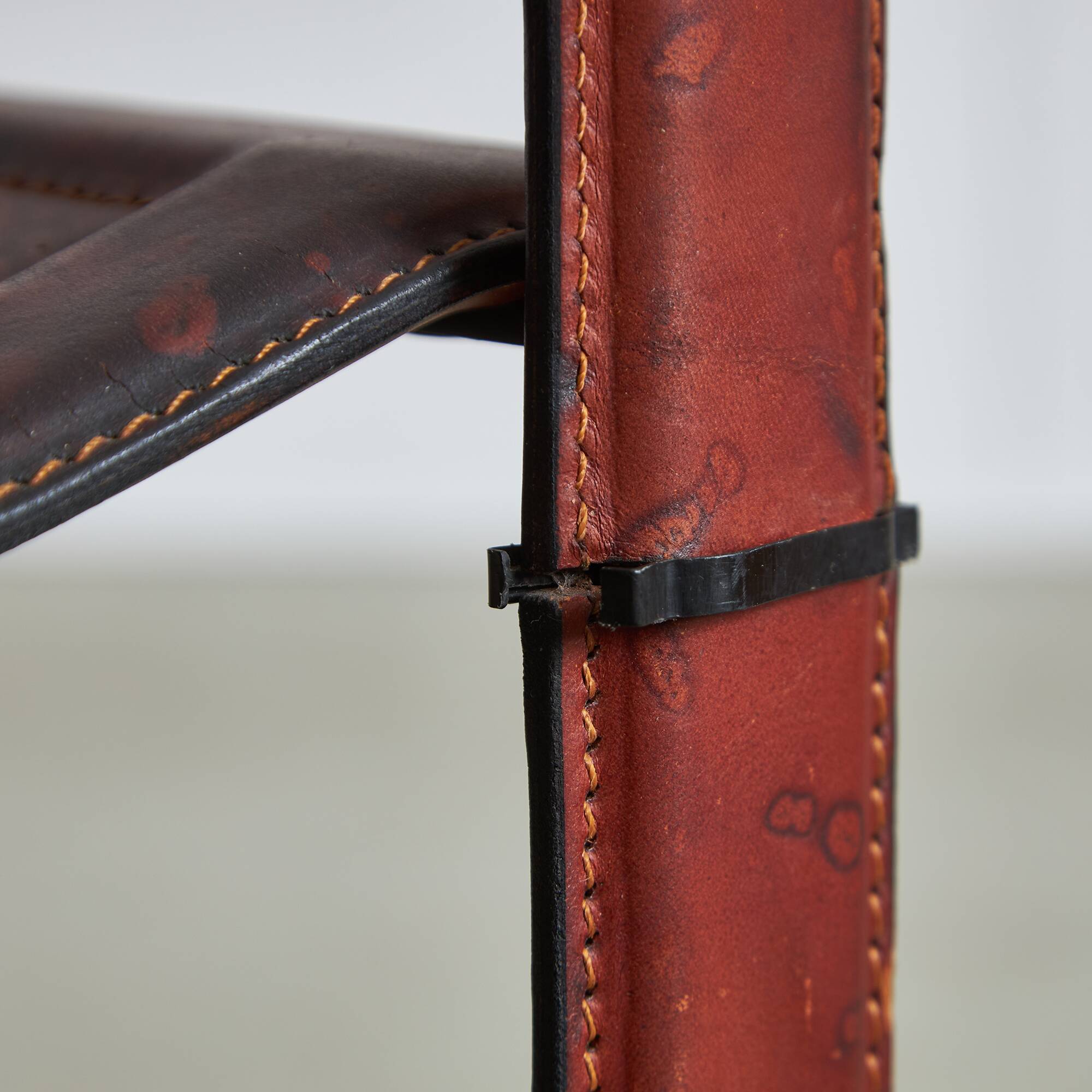 Set of 4 Sistina Strap Chair by Tito Agnoli for Matteo Grassi, 1980s