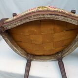 Paire de fauteuils cabriolet style Louis XVI