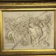 Marble high relief by François Duquesnoy "Putti, garlands and flowers" Paris, 1892