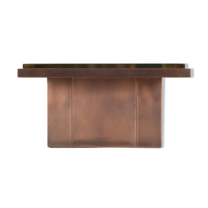 table basse belgo chrome
