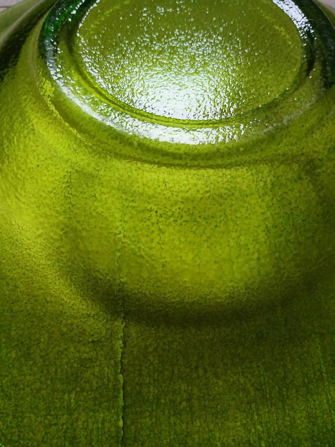 4 assiettes creuses en verre