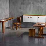 Wall mounted cabinet by Charlotte Perriand for Les Arcs, France, 1970s