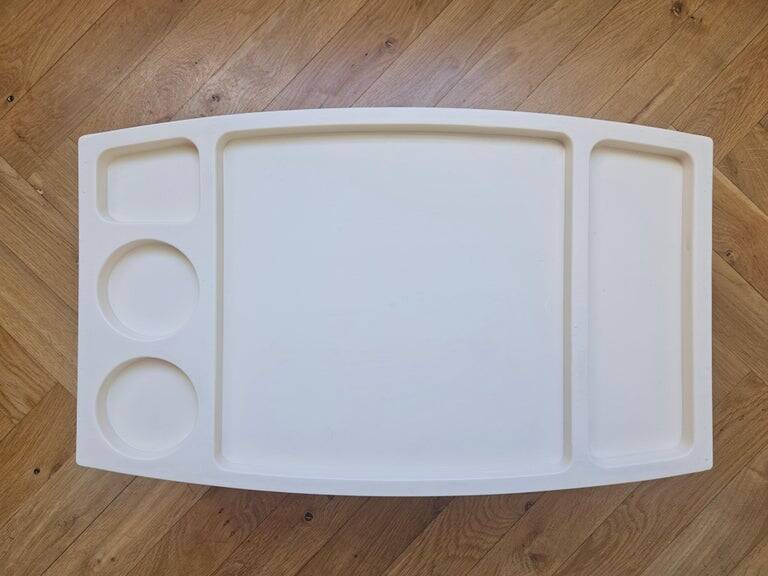 Midcentury Folding Bed Breakfast Table Tray Dansol, Canada, 1970s