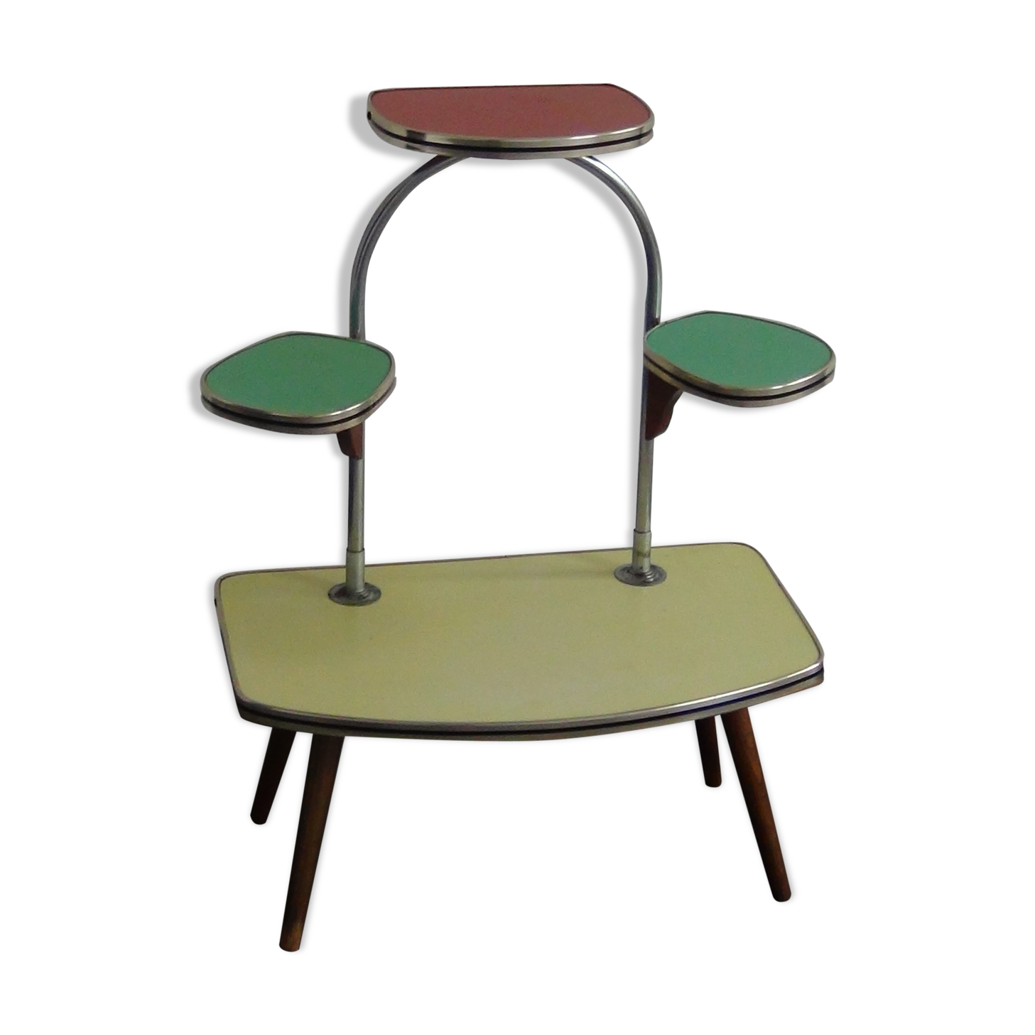 Vintage 50s flower table