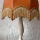 1970s alabaster column lamp