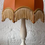 1970s alabaster column lamp