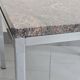 Vintage pink granite side table 1970
