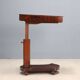 Victorian English mahogany side table, 19th century.