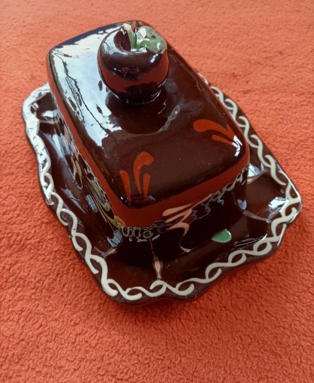 Retro ceramic sugar bowl 💐