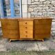 50s art deco sideboard in rosewood