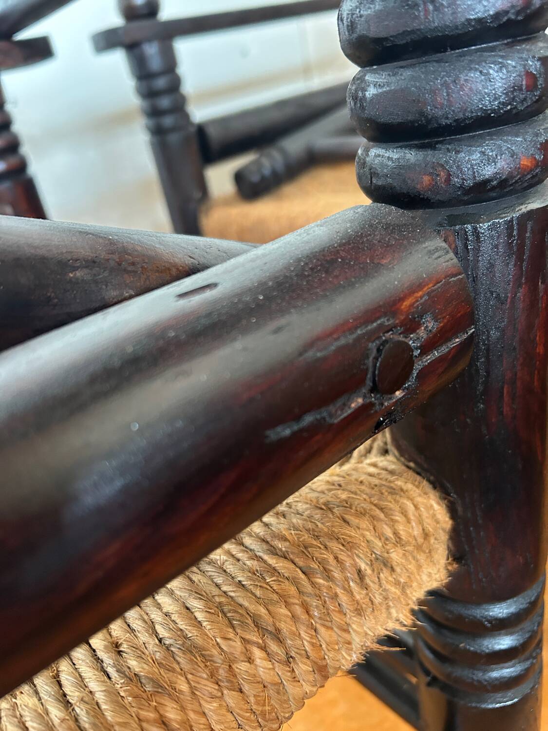 Pair of Charles Dudouyt Art Deco style armchairs 1940