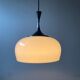 Old vintage opaline bell pendant lamp