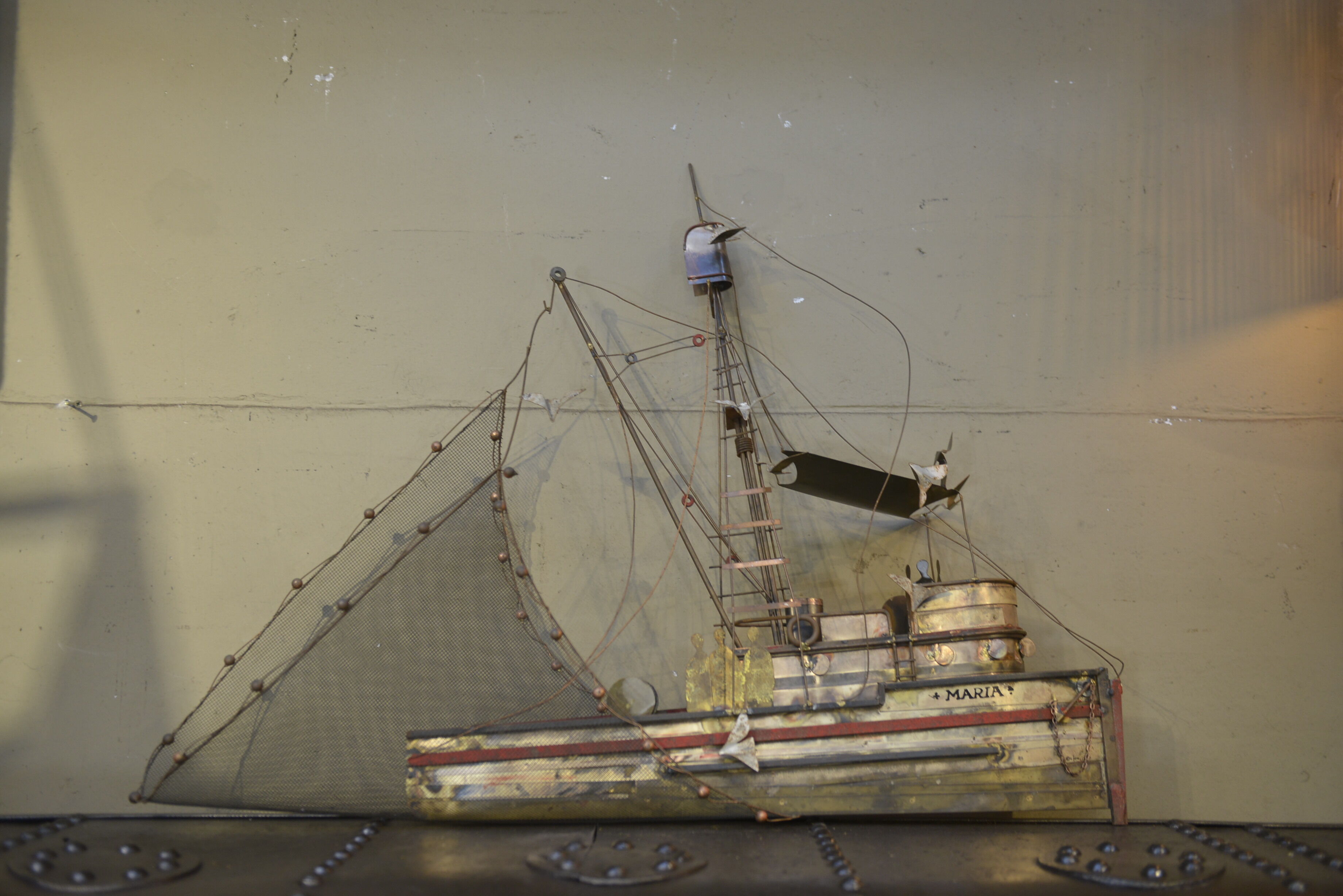 Brass Boat 1995 by Curtis Gere