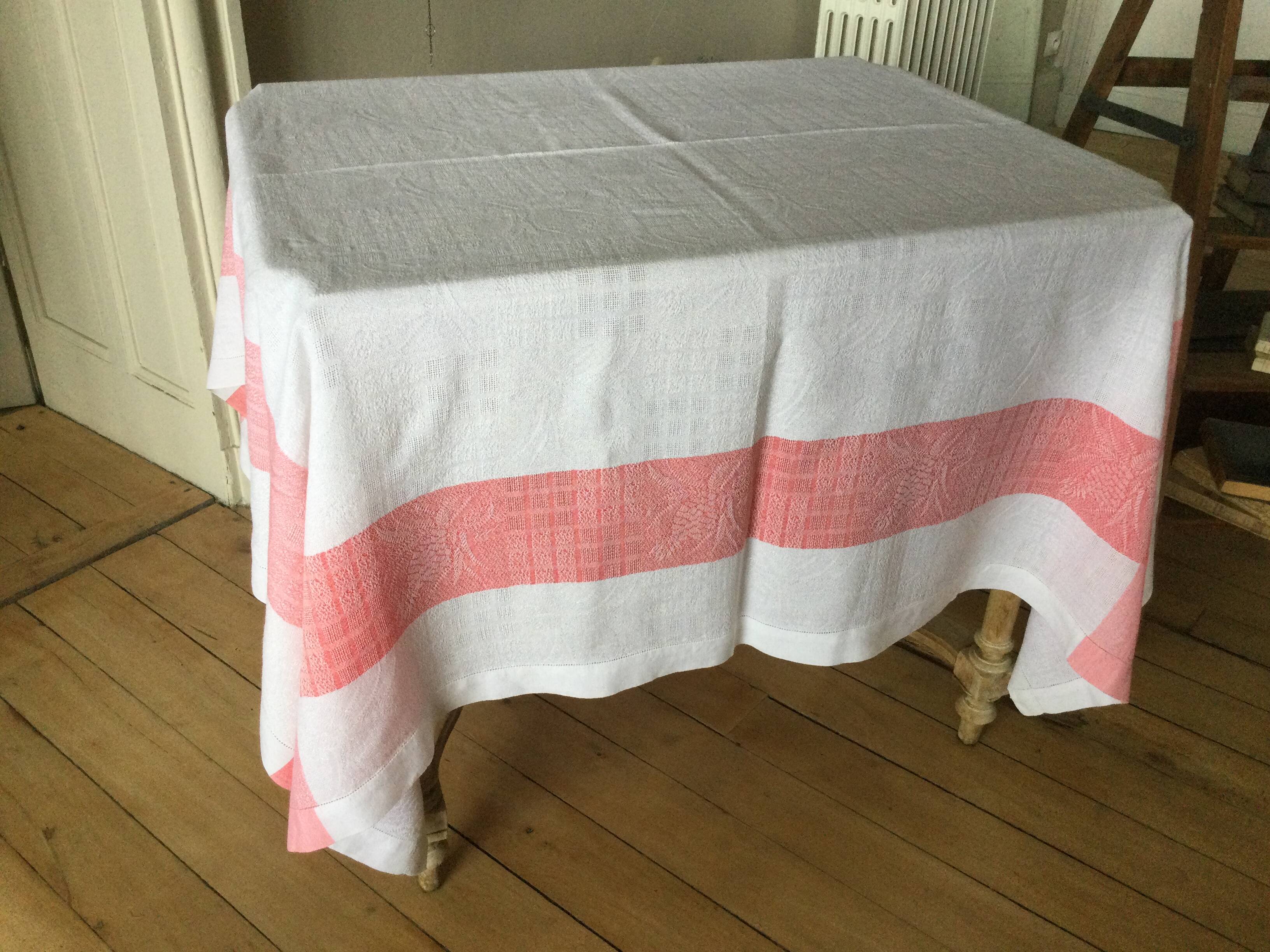 Old damask napkin