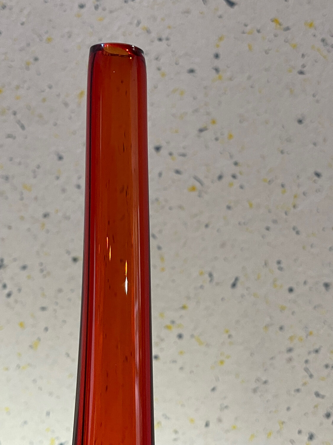 Vase soliflore Murano Glass par Flavio Poli