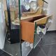 Venetian mirrored commode with 3 drawers