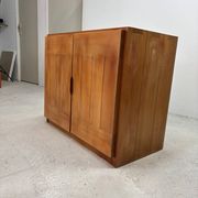 Two-door buffet in solid pine from the Regain house.